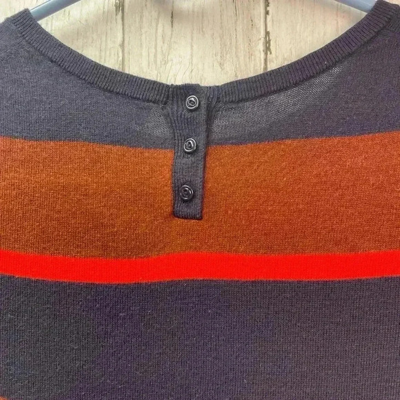 Loft Short Sleeve Top Size XS Cotton/Rayon/Wool - Picture 5 of 8